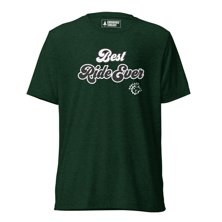 Bobcats Best Ride Ever Tri - Blend Tee - Endurance Threads