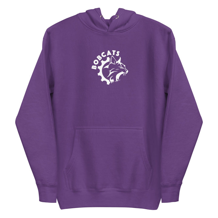 Bobcats Cotton Hoodie - White Logo - Endurance Threads