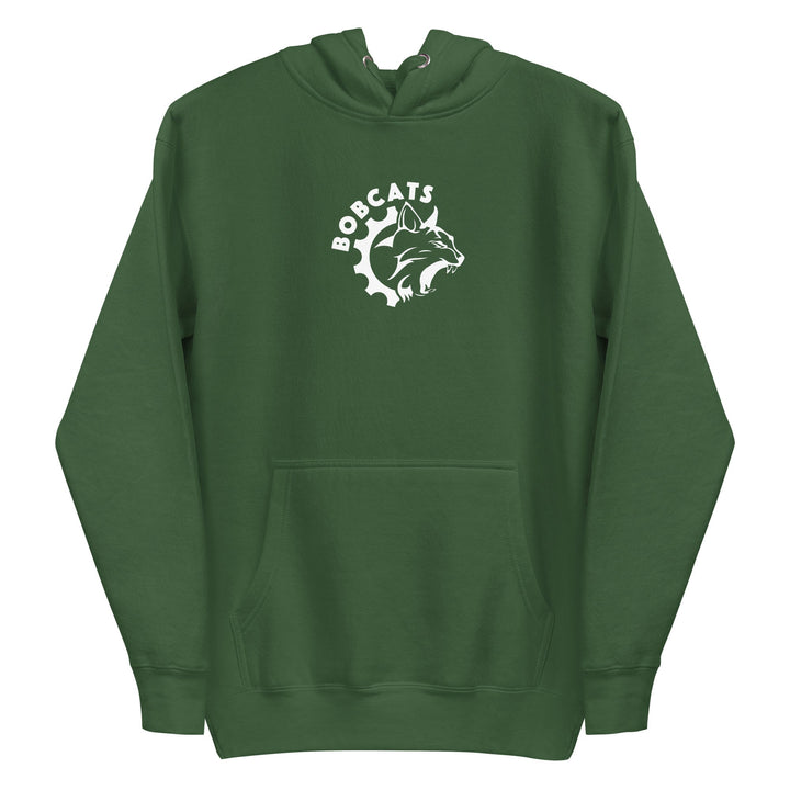 Bobcats Cotton Hoodie - White Logo - Endurance Threads