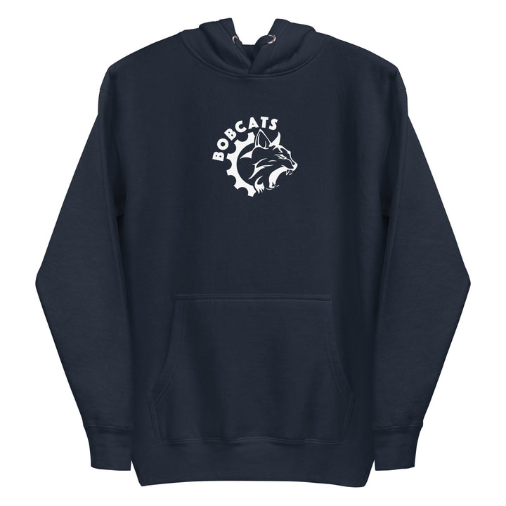 Bobcats Cotton Hoodie - White Logo - Endurance Threads
