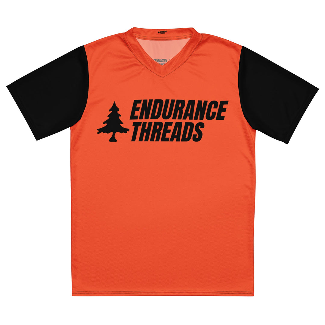 ETNE Billboard ReSendIt Eco Jersey - Orange/Black - Endurance Threads