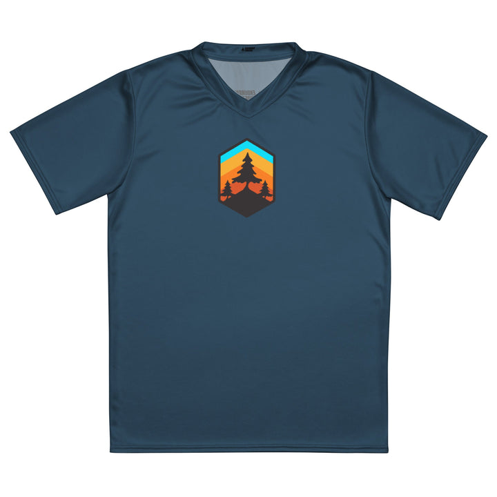 Horizon Badge ReSendIt Eco Jersey - Slate Blue - Endurance Threads