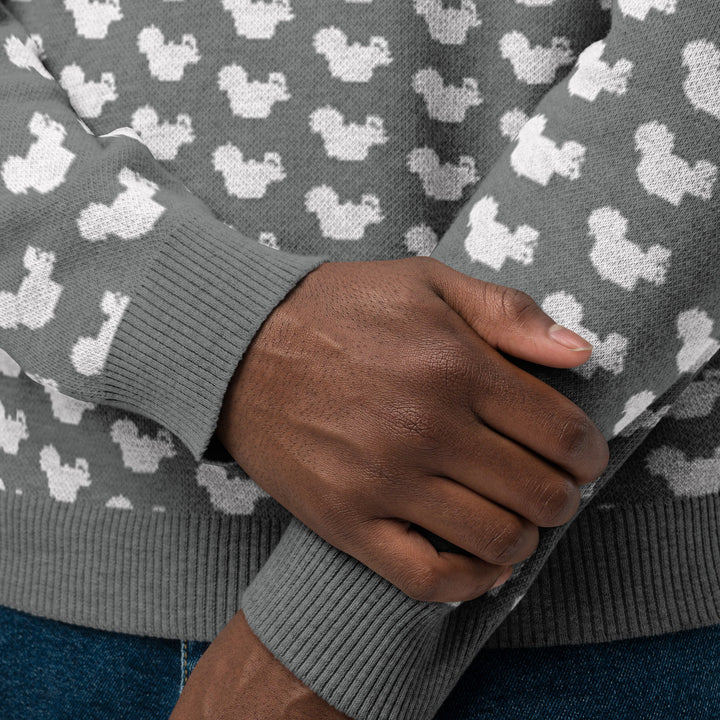RHR Secret Squirrel Grey Knit Sweater - Endurance Threads