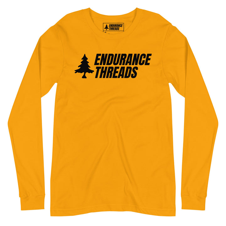 ETNE Wordmark Blk Logo LS Tee - Unisex - Endurance Threads