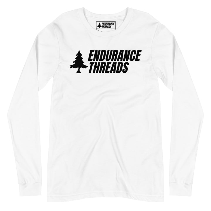 ETNE Wordmark Blk Logo LS Tee - Unisex - Endurance Threads