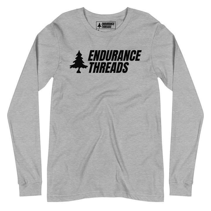 ETNE Wordmark Blk Logo LS Tee - Unisex - Endurance Threads