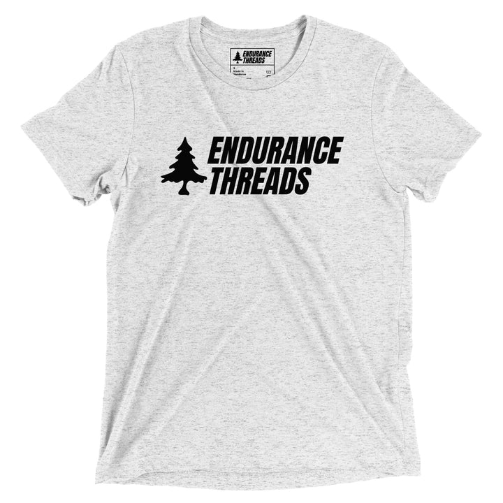 ETNE Wordmark Blk Logo Tri-Blend Tee - Unisex - Endurance Threads