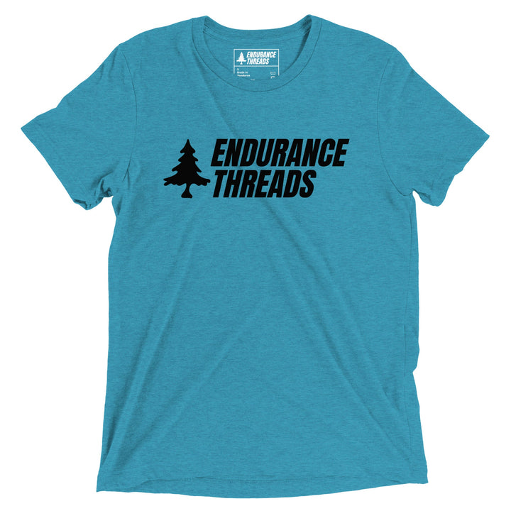 ETNE Wordmark Blk Logo Tri-Blend Tee - Unisex - Endurance Threads