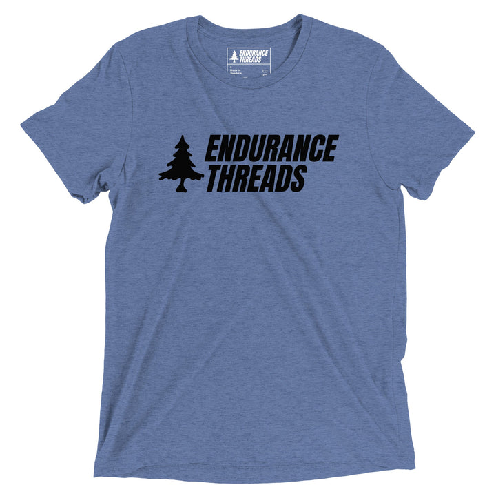 ETNE Wordmark Blk Logo Tri-Blend Tee - Unisex - Endurance Threads