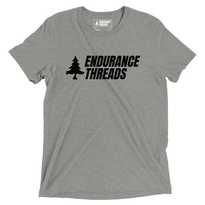 ETNE Wordmark Blk Logo Tri-Blend Tee - Unisex - Endurance Threads