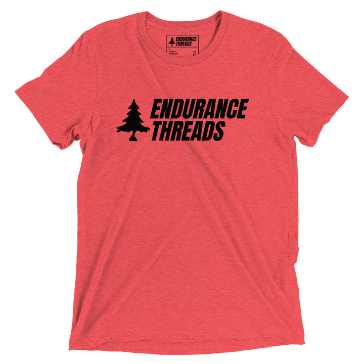 ETNE Wordmark Blk Logo Tri-Blend Tee - Unisex - Endurance Threads