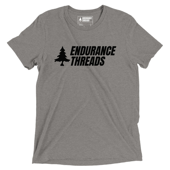 ETNE Wordmark Blk Logo Tri-Blend Tee - Unisex - Endurance Threads