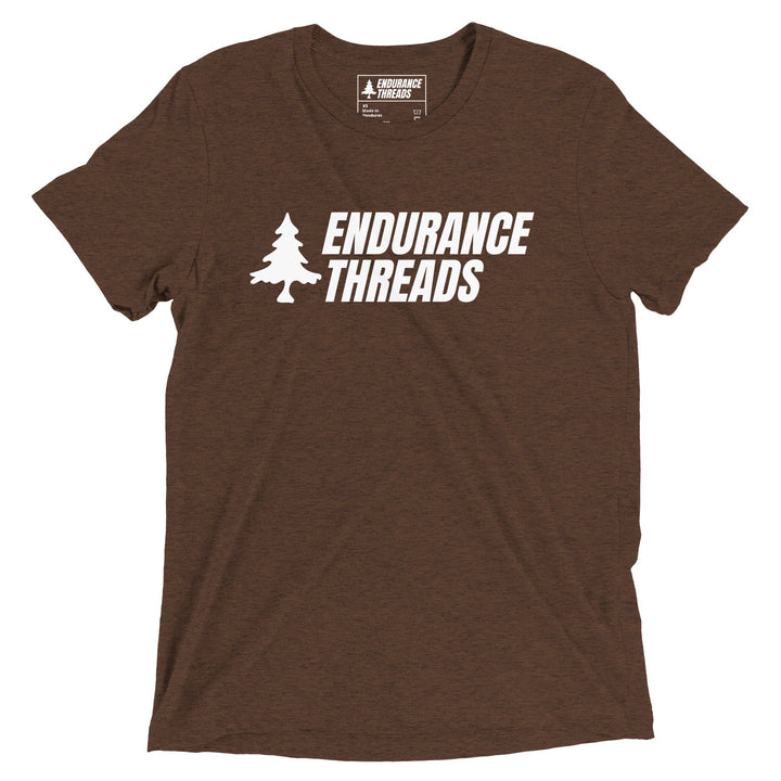 ETNE Wordmark Wht Logo Tri-Blend Tee - Unisex - Endurance Threads