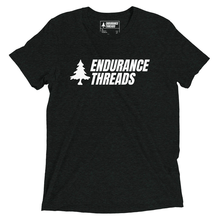 ETNE Wordmark Wht Logo Tri-Blend Tee - Unisex - Endurance Threads
