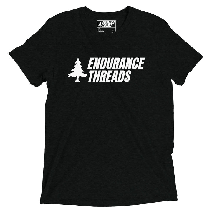ETNE Wordmark Wht Logo Tri-Blend Tee - Unisex - Endurance Threads