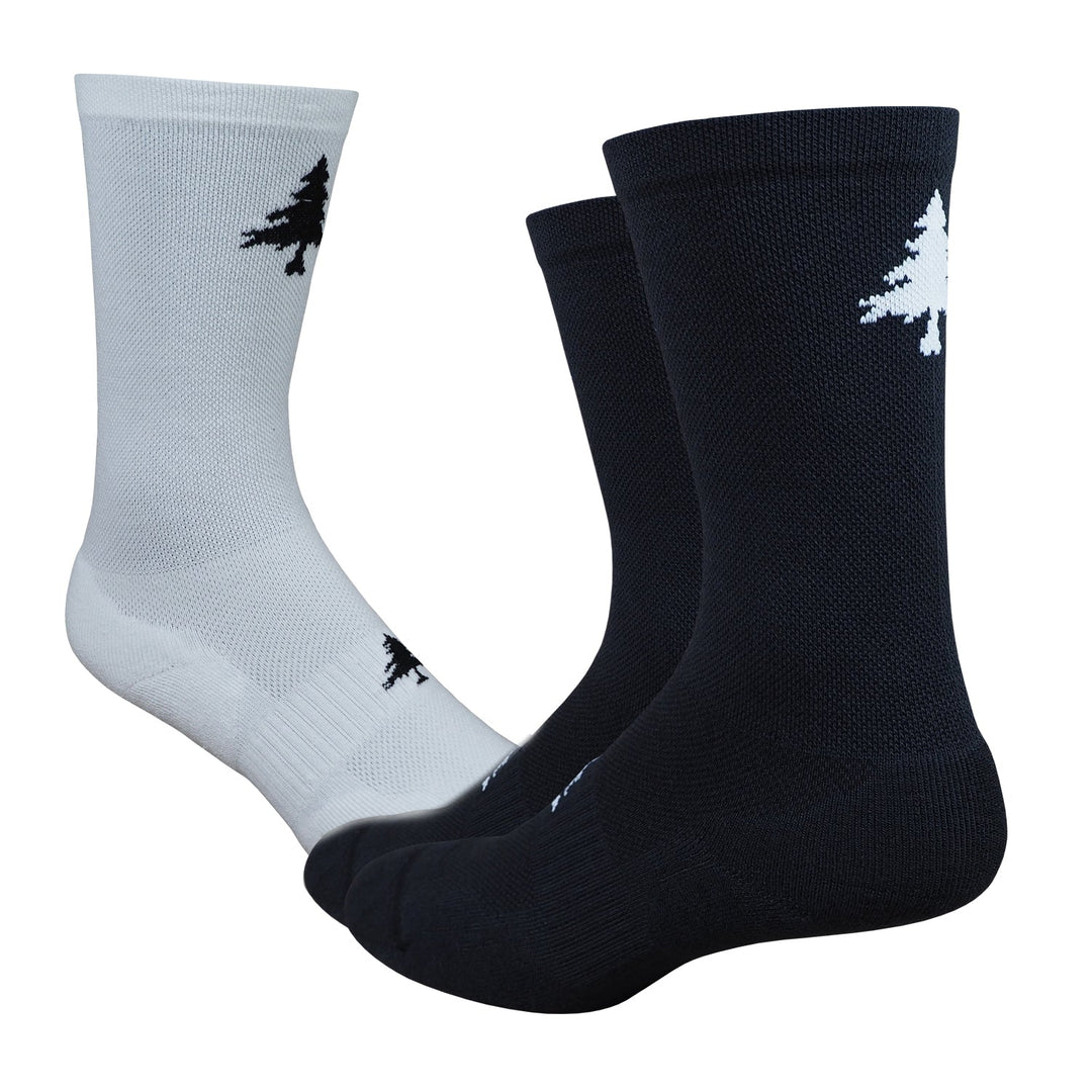 HLT 7" Smash Sock - Black & White - Endurance Threads