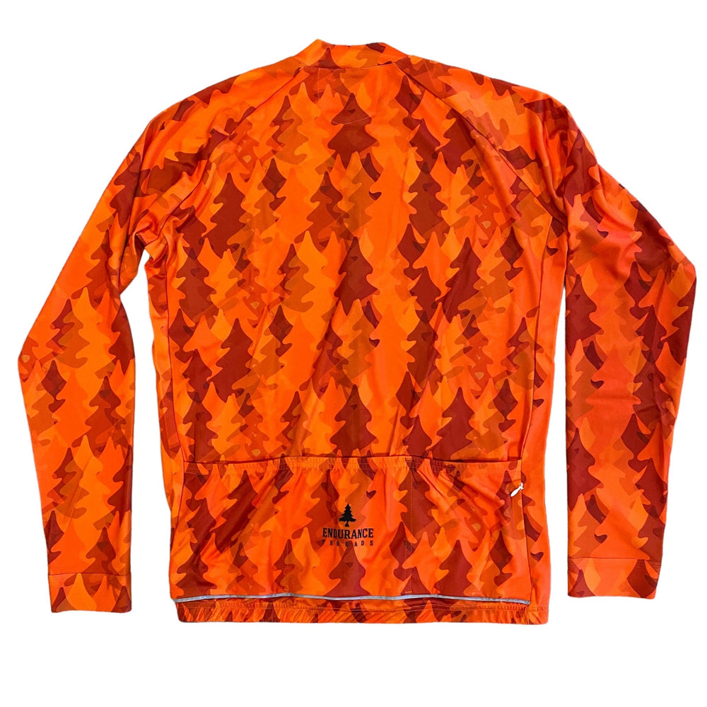 HLT Camo Adventure LS Jersey - Orange - Endurance Threads