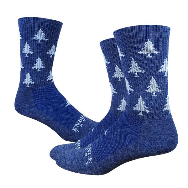 HLT Whitaker 6" Wool Comp Sock - Blues - Endurance Threads