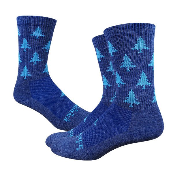 HLT Whitaker 6" Wool Comp Sock - Blues - Endurance Threads