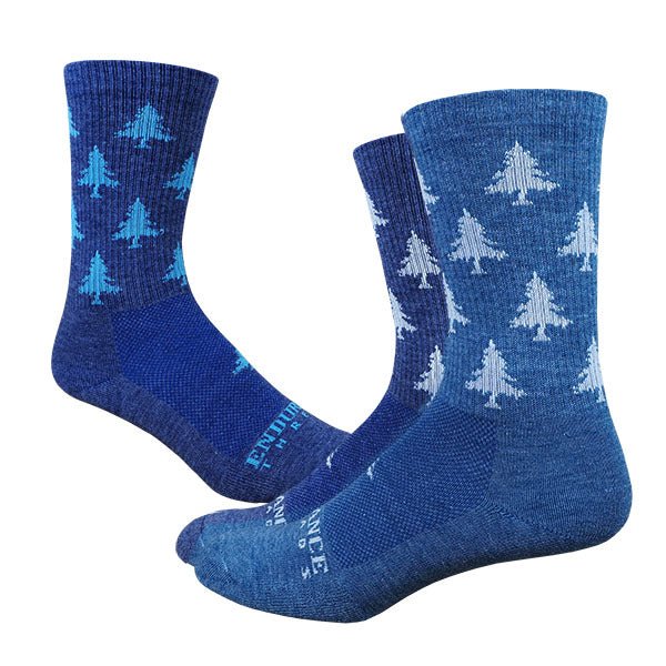HLT Whitaker 6" Wool Comp Sock - Blues - Endurance Threads