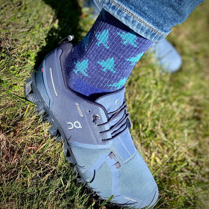 HLT Whitaker 6" Wool Comp Sock - Blues