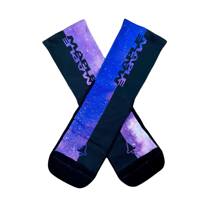 Maple Flip SUB6 6" Socks - Intergalactic - Endurance Threads