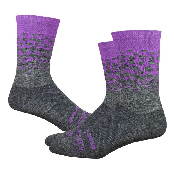 Maple LOTW Race Wool 6" Sock - Fruity - Endurance Threads