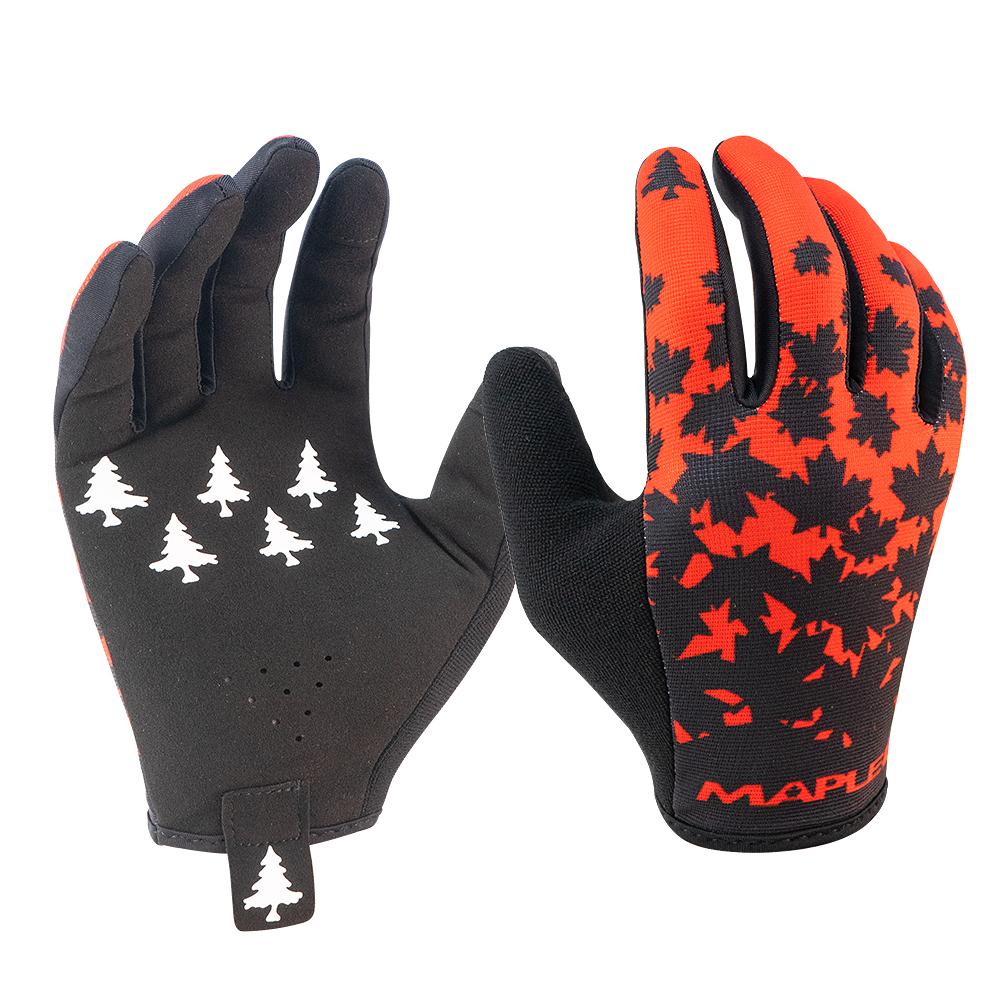 Maple LOTW SendIt Gloves - Red / Black - Endurance Threads