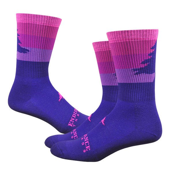 NE Stripey 6" Sock - Colors! - Endurance Threads