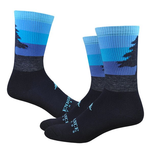 NE Stripey 6" Sock - Nature - Endurance Threads