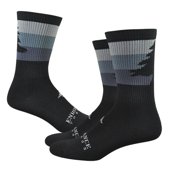 NE Stripey 6" Sock - Standard - Endurance Threads