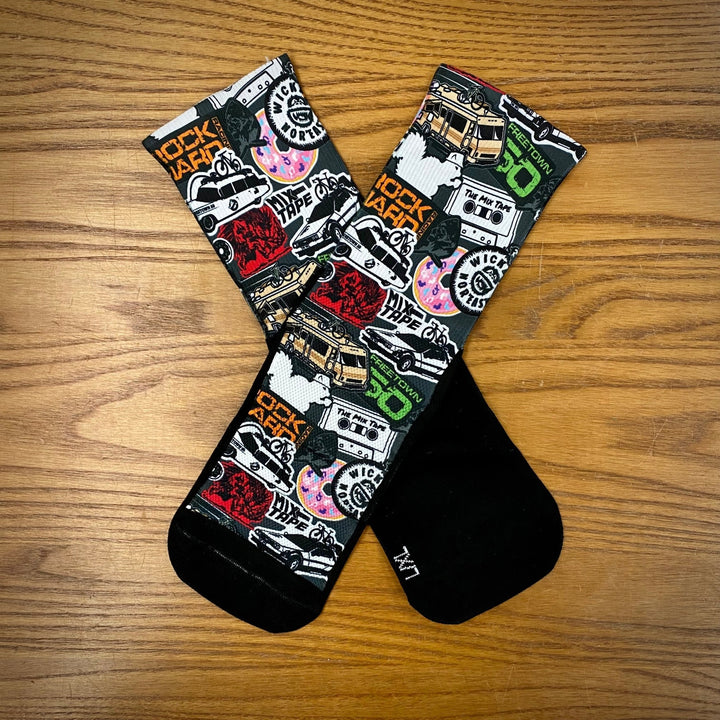 RHR Sticker Pack SUB6 6" Socks - Endurance Threads