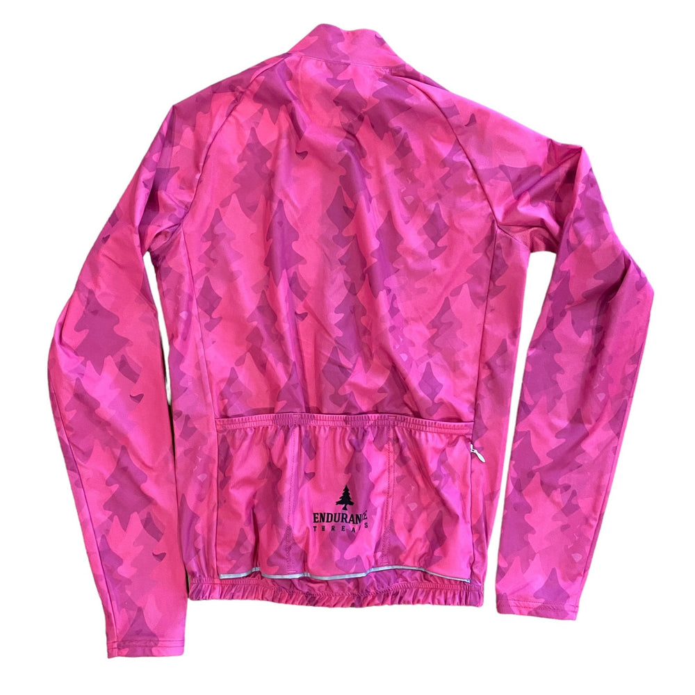 Women's HLT Camo Wind Jacket - Pink - Endurance Threads