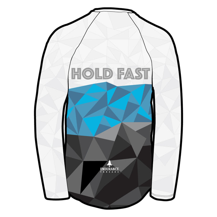 Hold Fast White SendIt LS Jersey (Pre-Order)