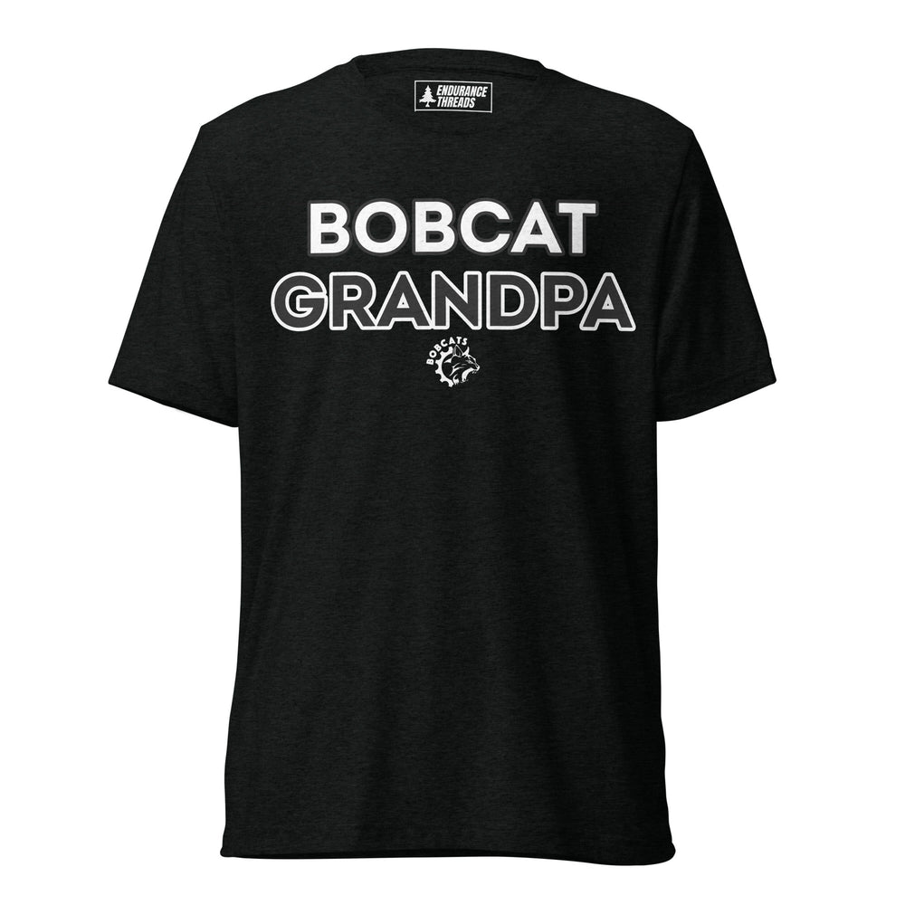 Bobcat Grandpa Tri - Blend Tee - Unisex - Endurance Threads