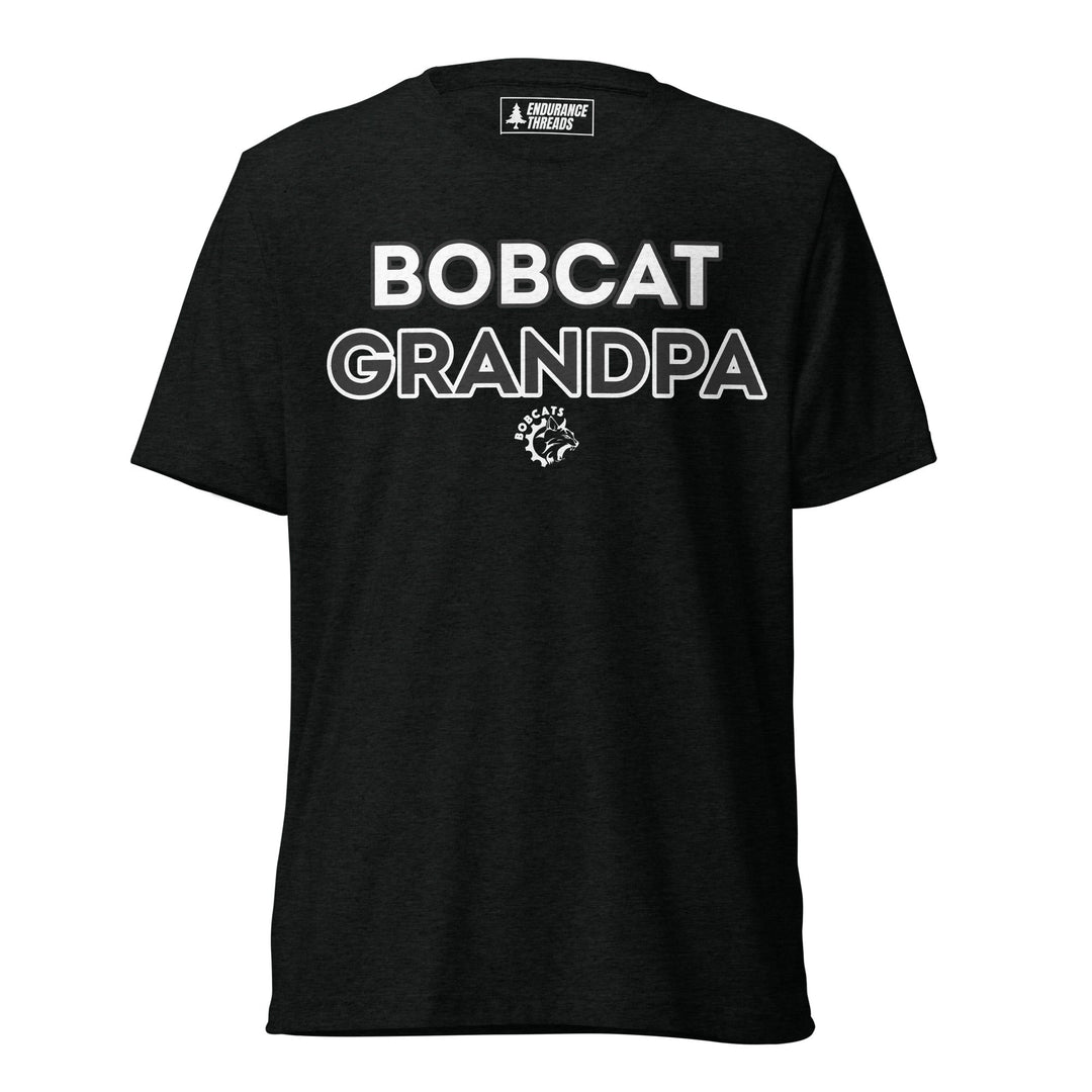 Bobcat Grandpa Tri - Blend Tee - Unisex - Endurance Threads