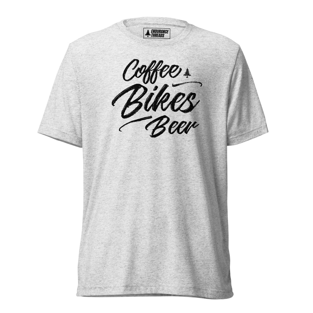 Coffee Bikes Beer B Tri - Blend Tee - Unisex - Endurance Threads