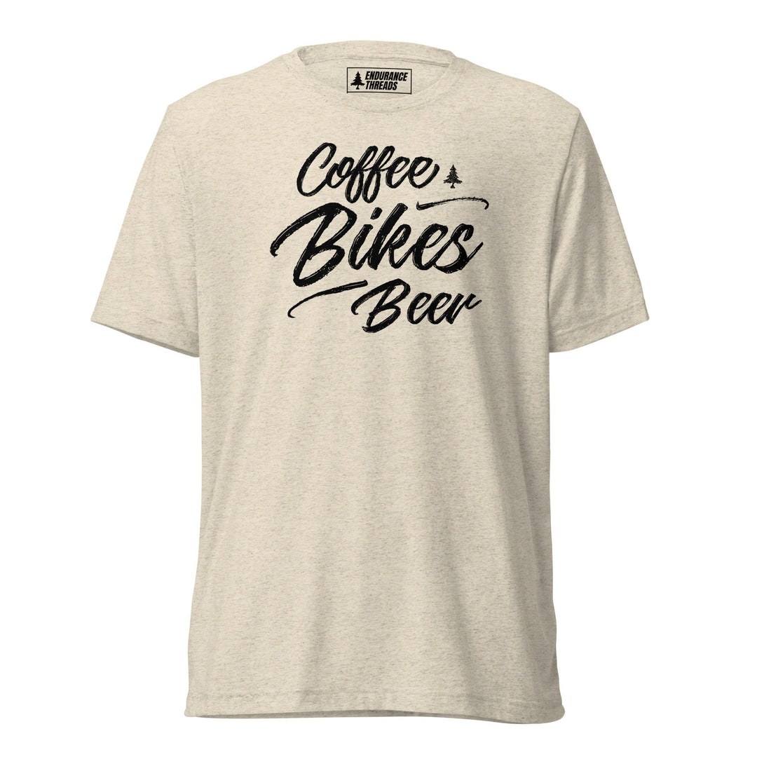 Coffee Bikes Beer B Tri - Blend Tee - Unisex - Endurance Threads