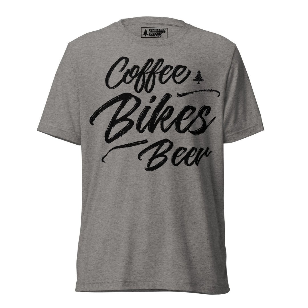 Coffee Bikes Beer B Tri - Blend Tee - Unisex - Endurance Threads