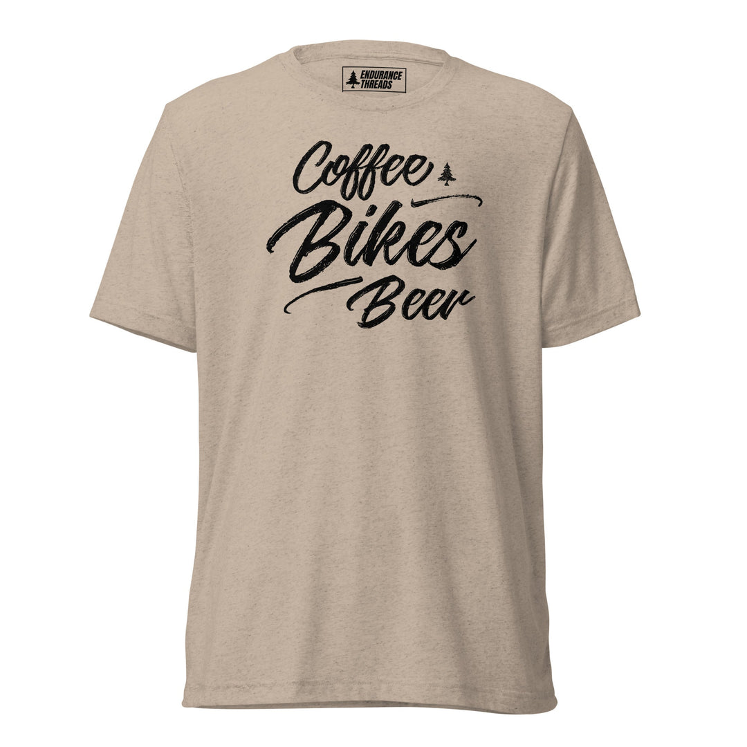 Coffee Bikes Beer B Tri - Blend Tee - Unisex - Endurance Threads