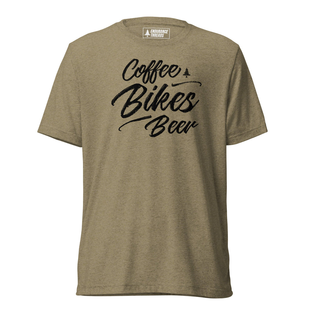 Coffee Bikes Beer B Tri - Blend Tee - Unisex - Endurance Threads