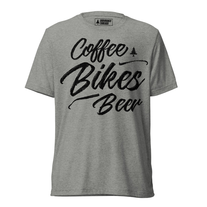 Coffee Bikes Beer B Tri - Blend Tee - Unisex - Endurance Threads