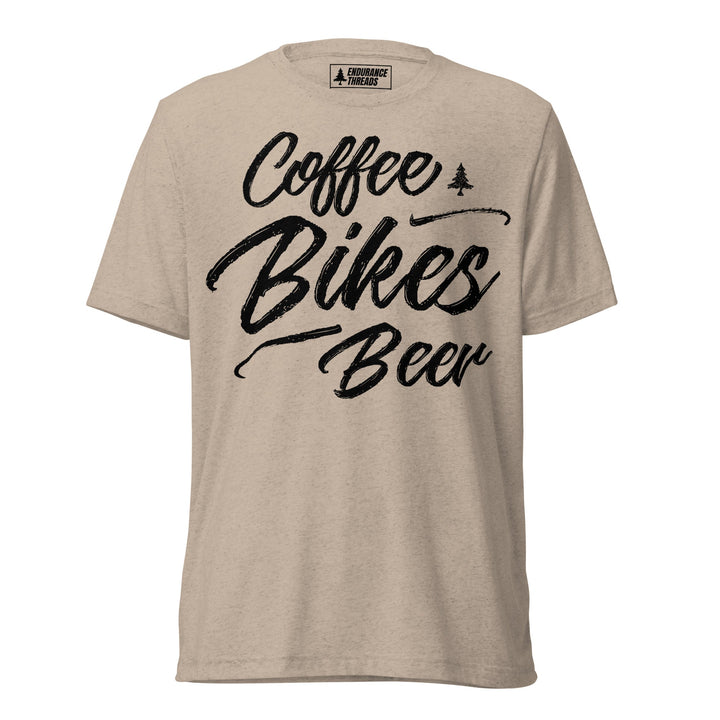 Coffee Bikes Beer B Tri - Blend Tee - Unisex - Endurance Threads