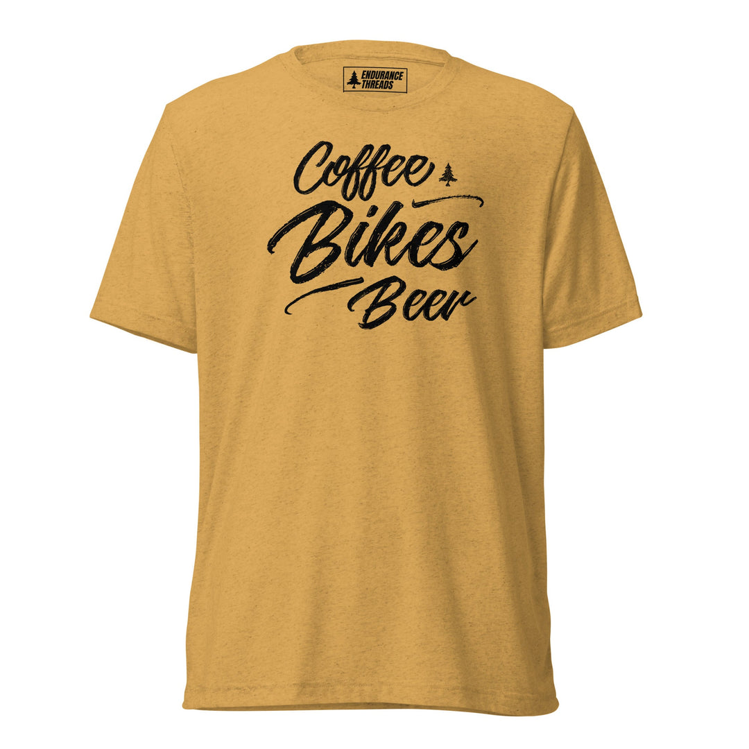 Coffee Bikes Beer B Tri - Blend Tee - Unisex - Endurance Threads