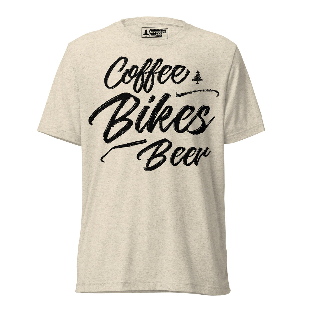 Coffee Bikes Beer B Tri - Blend Tee - Unisex - Endurance Threads