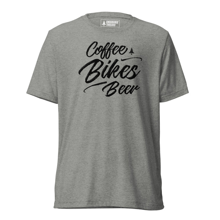 Coffee Bikes Beer B Tri - Blend Tee - Unisex - Endurance Threads