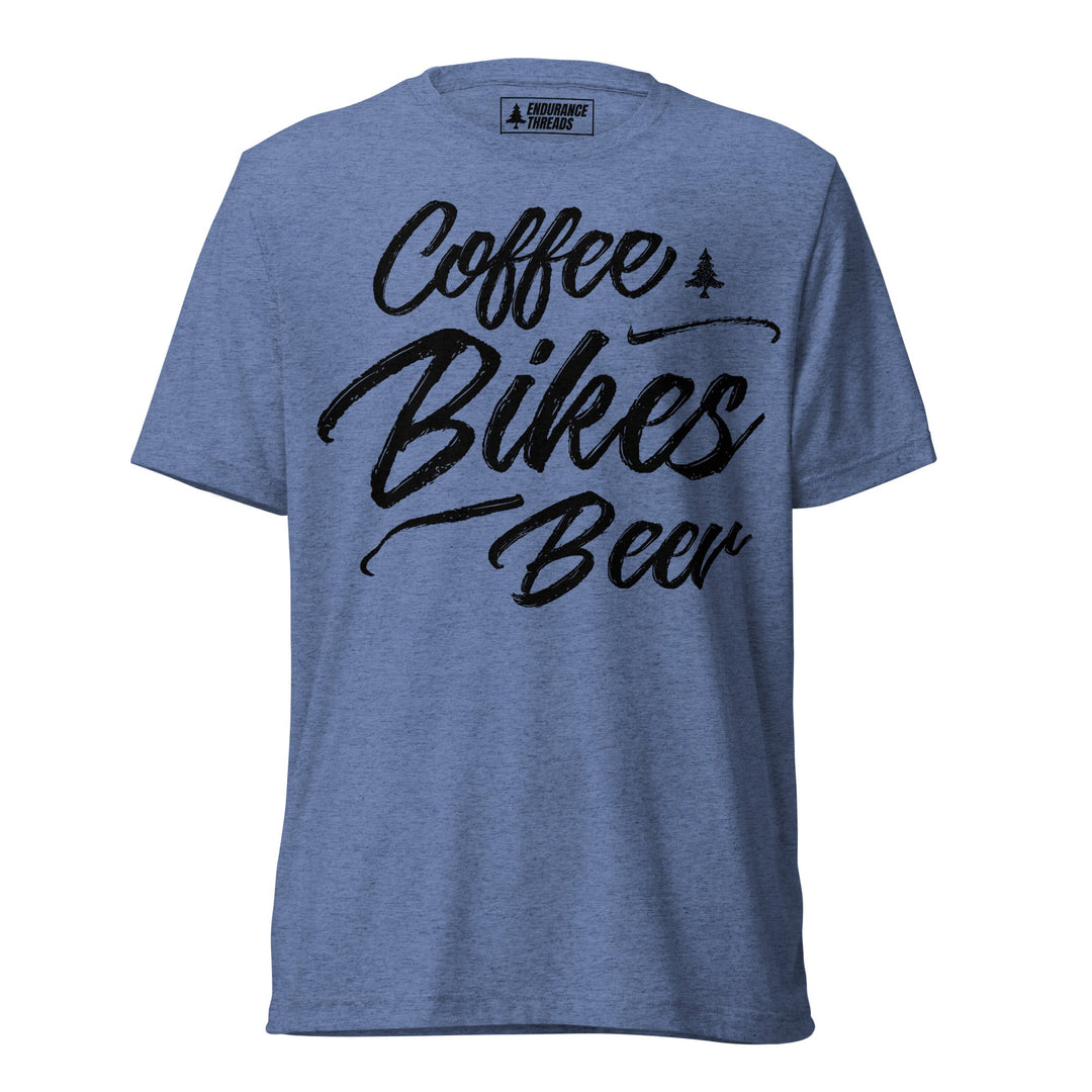 Coffee Bikes Beer B Tri - Blend Tee - Unisex - Endurance Threads