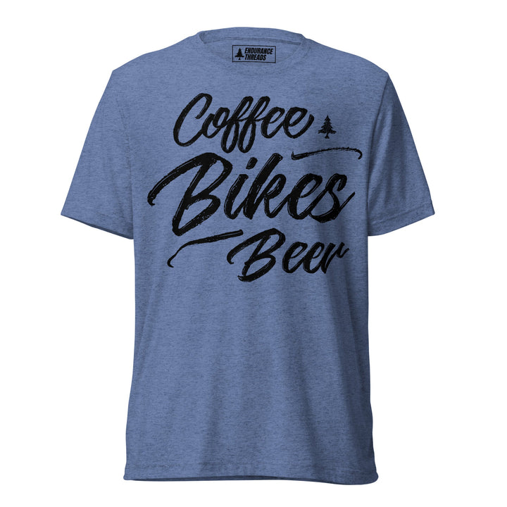 Coffee Bikes Beer B Tri - Blend Tee - Unisex - Endurance Threads