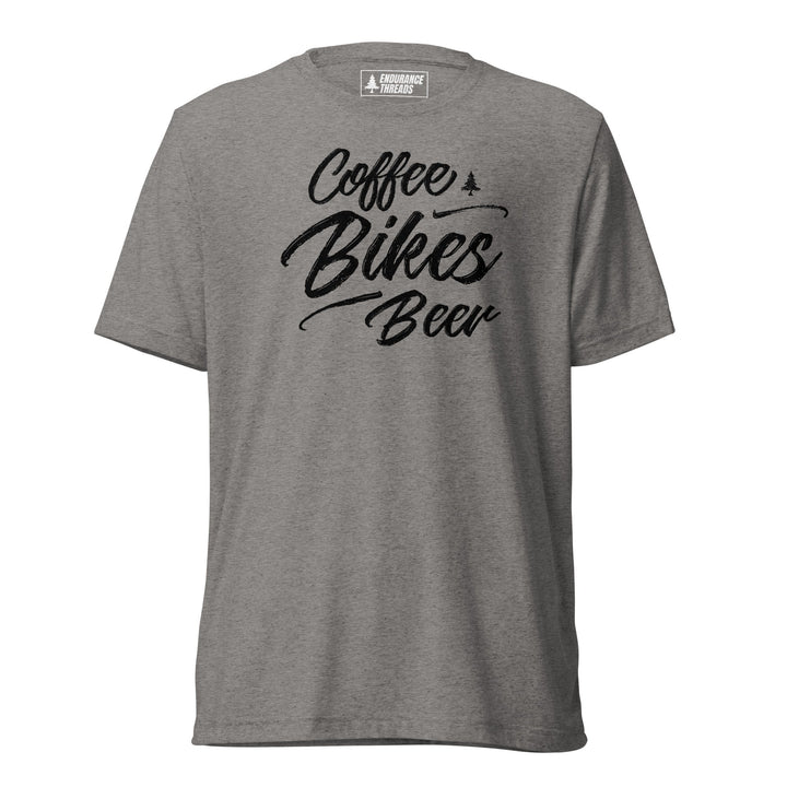 Coffee Bikes Beer B Tri - Blend Tee - Unisex - Endurance Threads