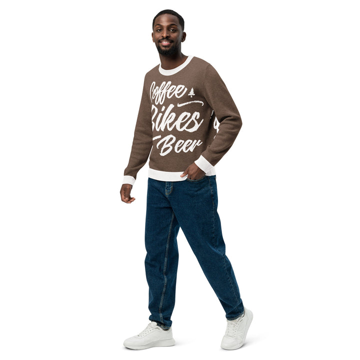 Coffee Bikes Beer Knit Sweater - Endurance Threads